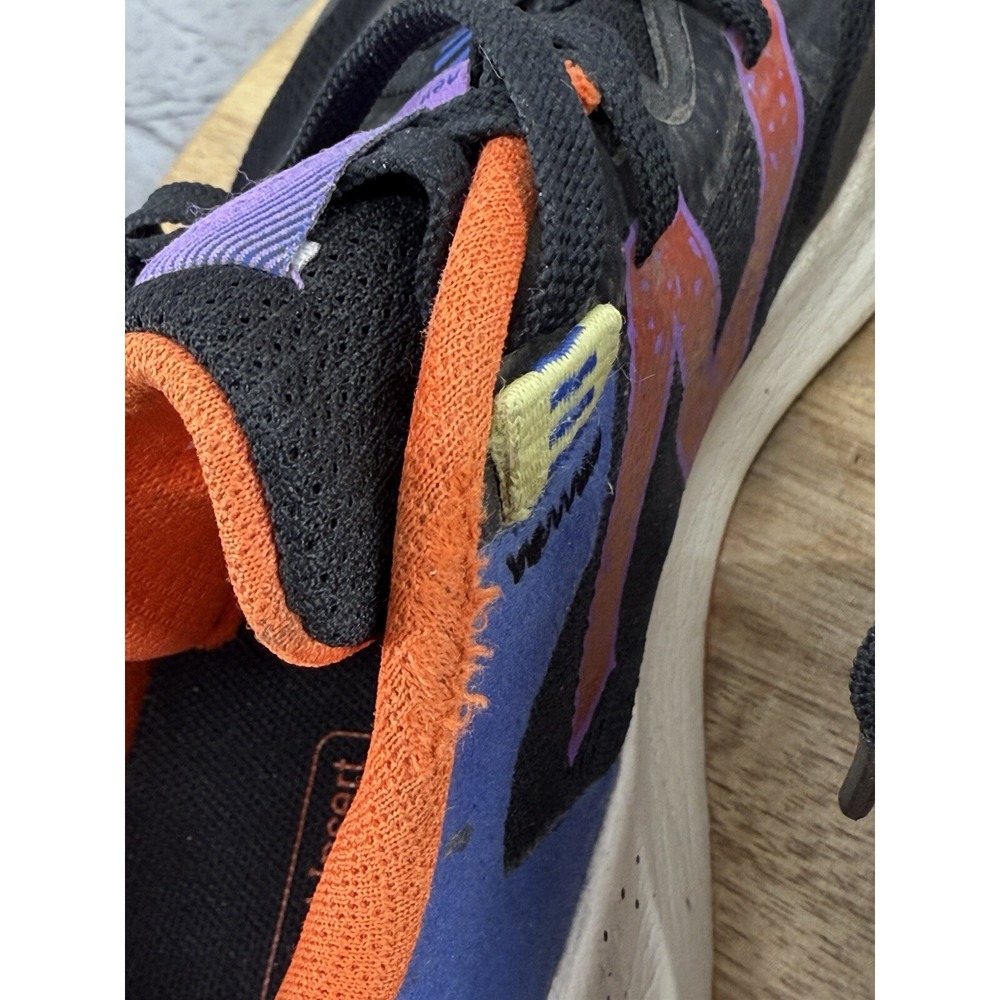 New Balance DynaSoft Nitrel‎ V4 Trail Running Shoe Black/Orange Women's Size 9.5 - Picture 13 of 15